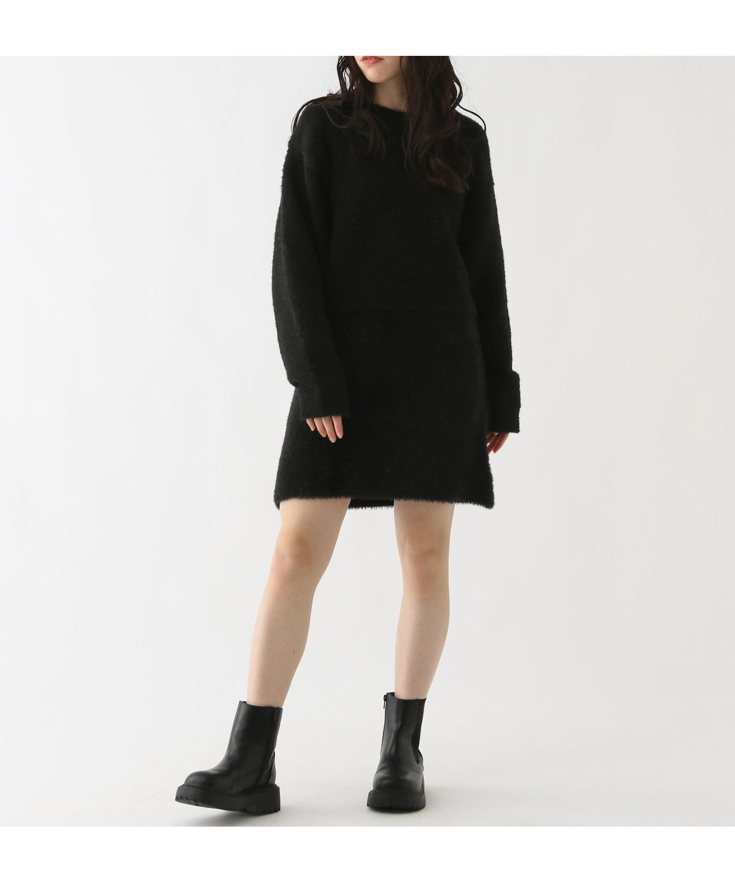 【グローバルワーク/GLOBAL WORK / KIDS】のアソートニットアップ/AND YUA ANY/147030 インテリア・キッズ・メンズ・レディースファッション・服の通販 founy(ファニー)  ファッション Fashion キッズファッション Fashion for Kids インナー Innerwear コンパクト Compact, Small Size シンプル Simple, Minimal セットアップ Set-Up, Coordinated Outfit リボン Ribbon, Bow ロング Long, Long-Length ブラックラメ09|ID: prp329100004748297 ipo3291000000034396646