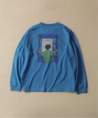 【エディフィス/EDIFICE】のSAVIGNAC (サヴィニャック) 別注 French Company プリント ロングスリーブ Tシャツ 人気、トレンドファッション・服の通販 founy(ファニー) ファッション Fashion レディースファッション Fashion for Women トップス・カットソー Cut & Sew Tops シャツ・ブラウス・オフィスカジュアル Elegant Blouses & Button-Ups ロングTシャツ・Tシャツ Longline T-Shirts & Tees シンプル Simple, Minimal スリーブ Sleeve, Long Sleeve / Short Sleeve フランス France, French プリント Print, Printed Pattern 別注 Limited Edition, Custom Order モチーフ Motif, Design Theme ロング Long, Long-Length ワーク Workwear, Utility Style おすすめ Recommended / Our Picks 2025年 2025 2025-2026秋冬・A/W Autumn/Winter 2025–26 AW25–26 thumbnail ブルー|ID: prp329100004748344 ipo3291000000035238714