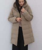 【リベルモア/libelle more】のエコファーフードロングダウンコート モカ|ID: prp329100004748848 ipo3291000000034499615