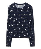 【ビームス ウイメン/BEAMS】の【別注】Carne Bollente / Rabbit T-shirt 人気、トレンドファッション・服の通販 founy(ファニー) ファッション Fashion レディースファッション Fashion for Women トップス・カットソー Cut & Sew Tops シャツ・ブラウス・オフィスカジュアル Elegant Blouses & Button-Ups ロングTシャツ・Tシャツ Longline T-Shirts & Tees キャミワンピース Cami Dress, Slip Dress ストレッチ Stretch, Stretchy Fabric スペシャル Special, Limited Edition スリーブ Sleeve, Long Sleeve / Short Sleeve ビスチェ Bustier, Corset Top プリント Print, Printed Pattern 別注 Limited Edition, Custom Order モチーフ Motif, Design Theme ロング Long, Long-Length おすすめ Recommended / Our Picks thumbnail NAVY|ID: prp329100004748860 ipo3291000000034443442