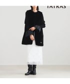 【デミルクス ビームス/Demi-Luxe BEAMS】のTATRAS / POLLINA ボアベスト レイヤード ジレ 上品 華やか ロングジレ 人気、トレンドファッション・服の通販 founy(ファニー) ファッション Fashion レディースファッション Fashion for Women アウター Coat / Outerwear Collection トップス・カットソー Cut & Sew Tops ベスト&ジレ / 重ね着スタイル Vests & Gilets イタリア Italy コレクション Collection, Seasonal Line 軽量 Lightweight, Ultra Light スマート Smart, Elegant タートル Turtleneck, Turtle Collar フロント Front, Front Design ベスト Vest, Waistcoat ミラノ Milano Style, Italian-Inspired メタル Metal, Metal Parts ロング Long, Long-Length ワイド Wide, Wide Fit エレガント 上品 Elegant thumbnail BLACK|ID: prp329100004748875 ipo3291000000034380651