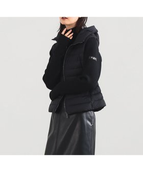 【デミルクス ビームス/Demi-Luxe BEAMS】 TATRAS / GRIF ダウンジャケット 上品ニット コンビダウン ニットジャケット フーディ人気、トレンドファッション・服の通販 founy(ファニー) ファッション Fashion レディースファッション Fashion for Women アウター Coat / Outerwear Collection レディースジャケット・軽アウター Jackets イタリア Italy コレクション Collection, Seasonal Line コンパクト Compact, Small Size コンビ Combo, Combination Style ジャケット Jacket, Outerwear スラックス Slacks, Dress Pants タイトスカート Pencil Skirt, Tight Skirt ダウン Down, Puffer デニム Denim, Jeans Material フロント Front, Front Design ポケット Pocket, Pocket Detail ミラノ Milano Style, Italian-Inspired メタリック Metallic, Shiny Finish モダン Modern, Contemporary おすすめ Recommended / Our Picks エレガント 上品 Elegant |ID:prp329100004748877