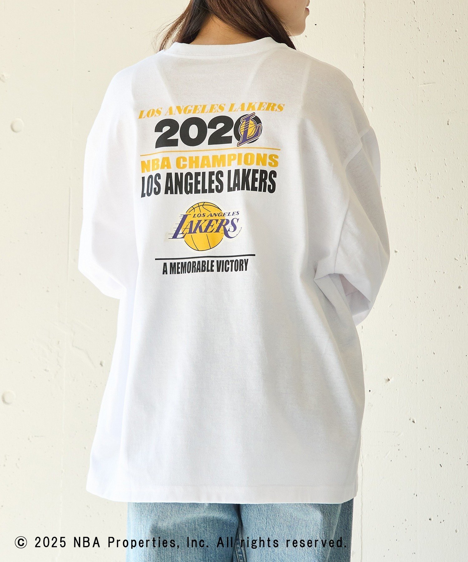 【セットアップセブン/SETUP7】のNBA/NBA CHAMPIONS TEAM PRINT Long Sleeve Tee インテリア・キッズ・メンズ・レディースファッション・服の通販 founy(ファニー) 　ファッション　Fashion　レディースファッション　Fashion for Women　トップス・カットソー　Cut & Sew Tops　カーゴパンツ　Cargo Pants, Utility Pants　キャップ　Cap, Baseball Cap　グラフィック　Graphic, Graphic Design　シンプル　Simple, Minimal　スニーカー　Sneakers, Trainers　スポーツ　Sports, Activewear　デニム　Denim, Jeans Material　プリント　Print, Printed Pattern　モチーフ　Motif, Design Theme　ルーズ　Loose, Oversized　ロング　Long, Long-Length　再入荷　Restock / Back in Stock　おすすめ　Recommended / Our Picks　WHT1|ID: prp329100004748891 ipo3291000000034481066