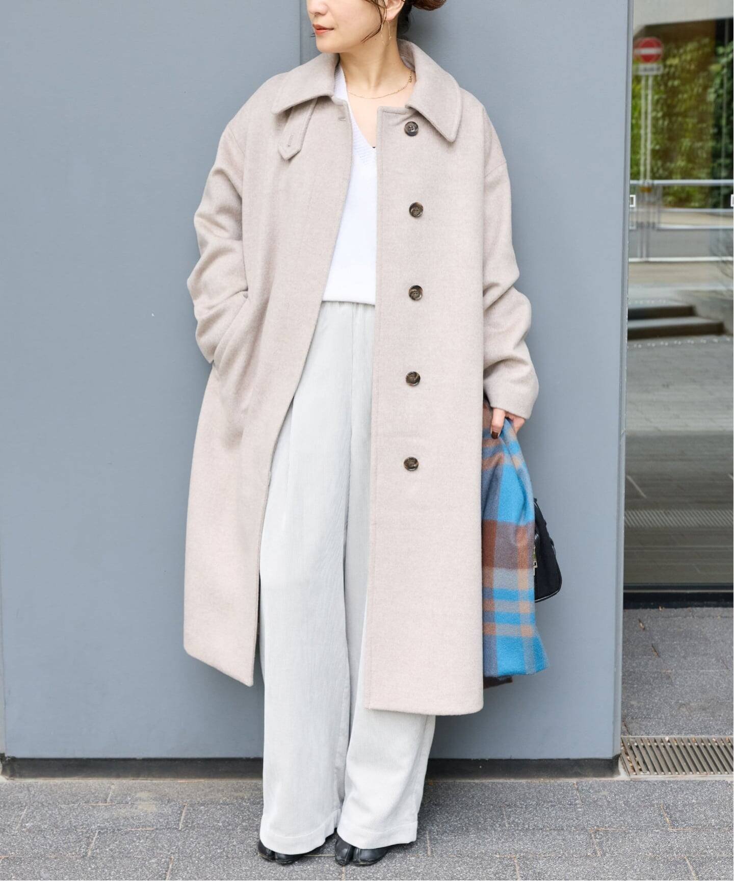 【ジャーナルスタンダード/JOURNAL STANDARD】の《追加 2》スーパー140ビーバーステンカラーコート インテリア・キッズ・メンズ・レディースファッション・服の通販 founy(ファニー)  ファッション Fashion レディースファッション Fashion for Women アウター Coat / Outerwear Collection コート・ロングコート・ピーコート Long Coats, Peacoats & More スタンド Stand Collar, Upright Stand ベーシック Basic, Essential エレガント 上品 Elegant ベージュ A|ID: prp329100004748894 ipo3291000000034339348