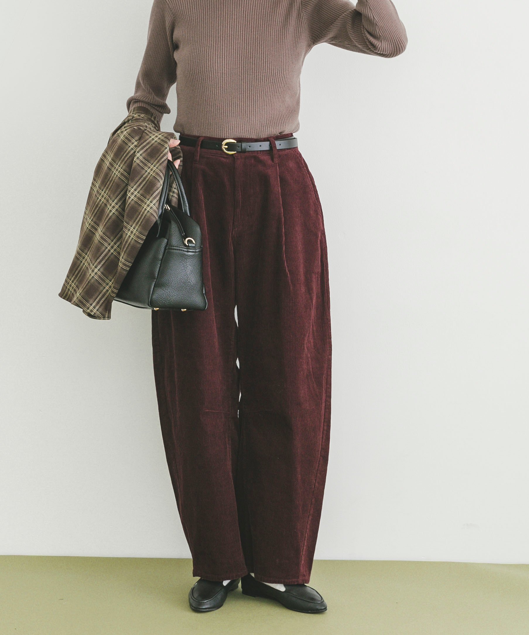 【アイテムズアーバンリサーチ/ITEMS URBAN RESEARCH】のコーデュロイバレルパンツ インテリア・キッズ・メンズ・レディースファッション・服の通販 founy(ファニー)  ファッション Fashion レディースファッション Fashion for Women パンツ Pants & Trousers 2025年 2025 2025-2026秋冬・A/W Autumn/Winter 2025–26 AW25–26 冬 Winter / This Winter コーデュロイ Corduroy, Cord Fabric A/W・秋冬 Autumn/Winter CHERRY|ID: prp329100004748896 ipo3291000000034351768