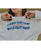 【ビームス ウイメン/BEAMS】の【10/23新規値下げ】ボーイ メッセージ ロングスリーブ Tシャツ 人気、トレンドファッション・服の通販 founy(ファニー) ファッション Fashion レディースファッション Fashion for Women トップス・カットソー Cut & Sew Tops シャツ・ブラウス・オフィスカジュアル Elegant Blouses & Button-Ups ロングTシャツ・Tシャツ Longline T-Shirts & Tees ウェーブ Wavy Pattern ヴィンテージ Vintage Style シンプル Simple, Minimal スリーブ Sleeve, Long Sleeve / Short Sleeve プリント Print, Printed Pattern ベーシック Basic, Essential リアル Real, Realistic ロング Long, Long-Length thumbnail OFF_WHT|ID: prp329100004748909 ipo3291000000034884570