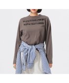 【ビームス ウイメン/BEAMS】の【10/23新規値下げ】ボーイ メッセージ ロングスリーブ Tシャツ 人気、トレンドファッション・服の通販 founy(ファニー) ファッション Fashion レディースファッション Fashion for Women トップス・カットソー Cut & Sew Tops シャツ・ブラウス・オフィスカジュアル Elegant Blouses & Button-Ups ロングTシャツ・Tシャツ Longline T-Shirts & Tees ウェーブ Wavy Pattern ヴィンテージ Vintage Style シンプル Simple, Minimal スリーブ Sleeve, Long Sleeve / Short Sleeve プリント Print, Printed Pattern ベーシック Basic, Essential リアル Real, Realistic ロング Long, Long-Length thumbnail BROWN|ID: prp329100004748909 ipo3291000000034884572