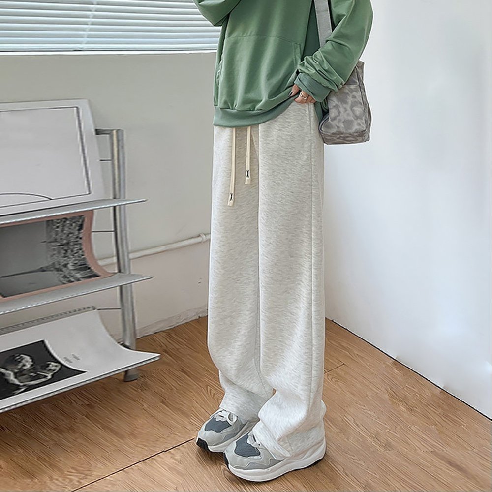 【ミニミニストア/miniministore】のスウェットパンツ レディース 韓国 5色 インテリア・キッズ・メンズ・レディースファッション・服の通販 founy(ファニー)  ファッション Fashion レディースファッション Fashion for Women パンツ Pants & Trousers ジャケット Jacket, Outerwear スウェット / スエット Sweatshirt, Sweatwear ストレート Straight, Straight Cut ランニング Running, Running Wear, Activewear, Jogging リラックス Relax, Relaxed Fit ロング Long, Long-Length ミルキーホワイト|ID: prp329100004748933 ipo3291000000034339716