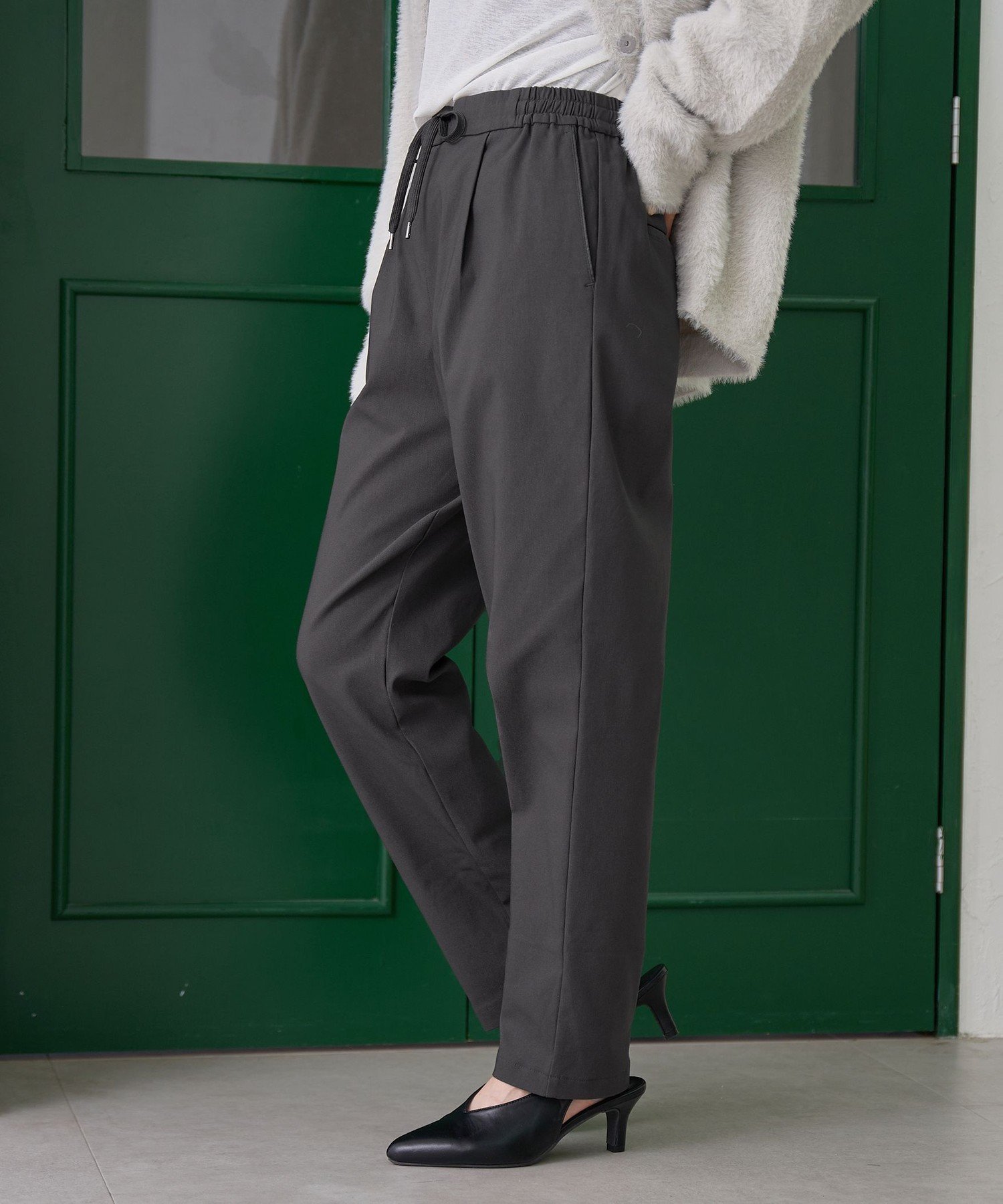 【コーエン/COEN】の【定番】イージービューティー裏起毛テーパードパンツ(WEB限定サイズあり) インテリア・キッズ・メンズ・レディースファッション・服の通販 founy(ファニー) ファッション Fashion レディースファッション Fashion for Women パンツ Pants & Trousers 洗える Machine Washable 秋 Autumn スウェット / スエット Sweatshirt, Sweatwear ストレッチ Stretch, Stretchy Fabric スニーカー Sneakers, Trainers ツイル Twist, Twisted Detail トレンド Trend, Trending Now トレーナー Sweatshirt, Trainer 定番 Standard, Basic Item 人気 Popular, Best Seller フィット Fit, Slim Fit ポケット Pocket, Pocket Detail リラックス Relax, Relaxed Fit ワイド Wide, Wide Fit A/W・秋冬 Autumn/Winter おすすめ Recommended / Our Picks DK.GRAY|ID: prp329100004748942 ipo3291000000034568346