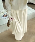 【ミニミニストア/miniministore】のフレアスカート ロングスカート Aライン アイボリー|ID: prp329100004748974 ipo3291000000034340025