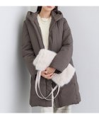 【インディヴィ/INDIVI】の【撥水/洗える】ステッチレス ロングダウンコート ブラウン|ID: prp329100004748976 ipo3291000000034479013