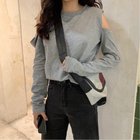 【ミニミニストア/miniministore】の肩出しTシャツ レディース ナチュラル グレー|ID: prp329100004748979 ipo3291000000034340058