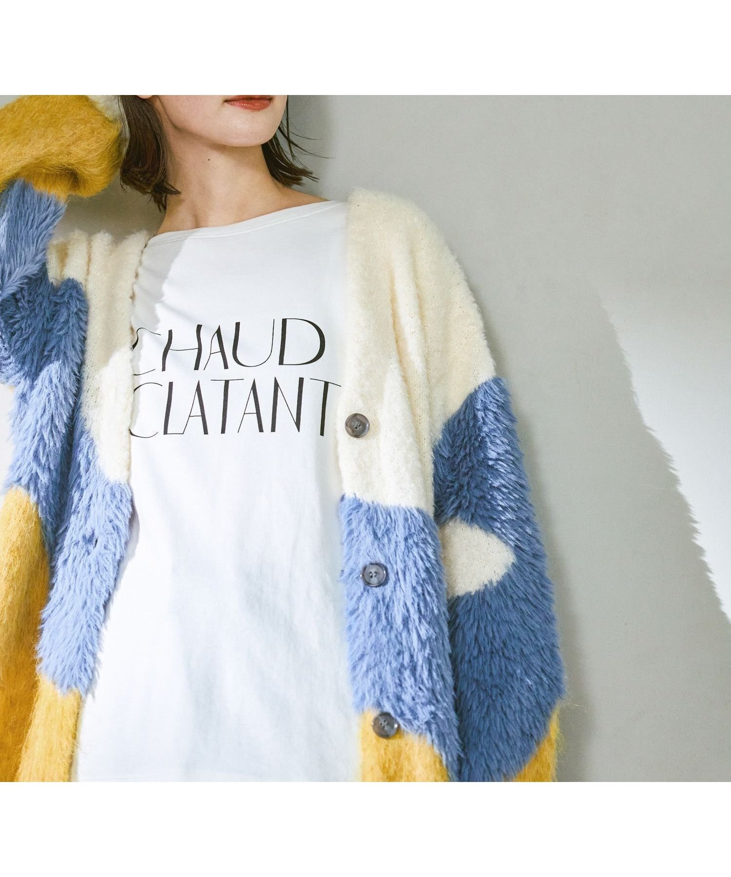 【ラコレ/LAKOLE】のアソートロゴプリント長袖 インテリア・キッズ・メンズ・レディースファッション・服の通販 founy(ファニー) 　ファッション　Fashion　レディースファッション　Fashion for Women　トップス・カットソー　Cut & Sew Tops　おすすめ　Recommended / Our Picks　インナー　Innerwear　カーディガン　Cardigan, Knitwear　サロペット　Overalls, Salopette　フロント　Front, Front Design　ベーシック　Basic, Essential　ボトム　Bottoms, Lower Wear　羽織　Haori, Light Jacket　長袖　Long Sleeve, Full Sleeve　オフホワイト|ID: prp329100004748982 ipo3291000000034478916