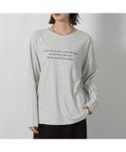 【ラコレ/LAKOLE】のアソートロゴプリント長袖 人気、トレンドファッション・服の通販 founy(ファニー) ファッション Fashion レディースファッション Fashion for Women トップス・カットソー Cut & Sew Tops おすすめ Recommended / Our Picks インナー Innerwear カーディガン Cardigan, Knitwear サロペット Overalls, Salopette フロント Front, Front Design ベーシック Basic, Essential ボトム Bottoms, Lower Wear 羽織 Haori, Light Jacket 長袖 Long Sleeve, Full Sleeve thumbnail 杢グレー|ID: prp329100004748982 ipo3291000000034478918