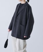 【かぐれ/kagure / URBAN RESEARCH】のウールテーラードショートコート 人気、トレンドファッション・服の通販 founy(ファニー) ファッション Fashion レディースファッション Fashion for Women アウター Coat / Outerwear Collection コート・ロングコート・ピーコート Long Coats, Peacoats & More インナー Innerwear カットソー Cut and Sewn Top サロペット Overalls, Salopette ジャケット Jacket, Outerwear パッチ Patch, Appliqué ポケット Pocket, Pocket Detail A/W・秋冬 Autumn/Winter 冬 Winter / This Winter おすすめ Recommended / Our Picks エレガント 上品 Elegant 2025年 2025 2025-2026秋冬・A/W Autumn/Winter 2025–26 AW25–26 thumbnail チャコールグレー|ID: prp329100004748991 ipo3291000000034455385