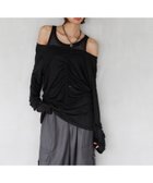 【ページボーイ/PAGEBOY】のシャーリングトップス×タンクセット(長袖) 人気、トレンドファッション・服の通販 founy(ファニー) ファッション Fashion レディースファッション Fashion for Women トップス・カットソー Cut & Sew Tops インナー Innerwear ギャザー Gathered, Ruffled シアー Sheer, See-Through シンプル Simple, Minimal タンク Tank Top, Sleeveless Top デニム Denim, Jeans Material ボトム Bottoms, Lower Wear 秋 Autumn 長袖 Long Sleeve, Full Sleeve thumbnail ブラック09|ID: prp329100004749011 ipo3291000000034648476