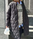 【スタイルドア/STYLEDOOR】のミリタリーキルティングフードコート 人気、トレンドファッション・服の通販 founy(ファニー) ファッション Fashion レディースファッション Fashion for Women アウター Coat / Outerwear Collection コート・ロングコート・ピーコート Long Coats, Peacoats & More キルティング Quilted, Quilting ポケット Pocket, Pocket Detail ロング Long, Long-Length 人気 Popular, Best Seller 春 Spring 秋 Autumn A/W・秋冬 Autumn/Winter 防寒 Cold Protection, Winter-Ready thumbnail ブラック|ID: prp329100004749021 ipo3291000000034340290