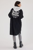 【ロデオクラウンズワイドボウル/RODEO CROWNS WIDE BOWL】のフード付きコーデュロイシャツワンピース 人気、トレンドファッション・服の通販 founy(ファニー) ファッション Fashion レディースファッション Fashion for Women ワンピース Dresses シャツワンピース / 1枚で着映えコーデ Shirt Dresses おすすめ Recommended / Our Picks コーデュロイ Corduroy, Cord Fabric スウェット / スエット Sweatshirt, Sweatwear チェーン Chain, Chain Strap デニム Denim, Jeans Material フェイクレザー Faux Leather, PU Leather プリント Print, Printed Pattern ロールアップ Roll-Up, Cuffed Hem 秋 Autumn thumbnail BLK|ID: prp329100004749099 ipo3291000000034340680