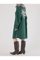 【ロデオクラウンズワイドボウル/RODEO CROWNS WIDE BOWL】のフード付きコーデュロイシャツワンピース 人気、トレンドファッション・服の通販 founy(ファニー) ファッション Fashion レディースファッション Fashion for Women ワンピース Dresses シャツワンピース / 1枚で着映えコーデ Shirt Dresses おすすめ Recommended / Our Picks コーデュロイ Corduroy, Cord Fabric スウェット / スエット Sweatshirt, Sweatwear チェーン Chain, Chain Strap デニム Denim, Jeans Material フェイクレザー Faux Leather, PU Leather プリント Print, Printed Pattern ロールアップ Roll-Up, Cuffed Hem 秋 Autumn thumbnail GRN|ID: prp329100004749099 ipo3291000000034340681