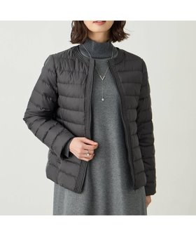 【エーシーデザインバイアルファキュービック/A/C DESIGN BY ALPHACUBIC】のライトダウンショートコート 人気、トレンドファッション・服の通販 founy(ファニー) ファッション Fashion レディースファッション Fashion for Women アウター Coat / Outerwear Collection コート・ロングコート・ピーコート Long Coats, Peacoats & More インナー Innerwear コンパクト Compact, Small Size ジャケット Jacket, Outerwear ダウン Down, Puffer エレガント 上品 Elegant |ID:prp329100004749103