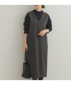 【アーバンリサーチ ドアーズ/URBAN RESEARCH DOORS】の『UR TECH』ストレートラインジャンパースカート CHARCOAL|ID: prp329100004749112 ipo3291000000034588880