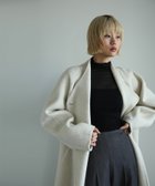 【アイモハ/aimoha】の【moyo】ノーカラーラグラン ロングコート 人気、トレンドファッション・服の通販 founy(ファニー) ファッション Fashion レディースファッション Fashion for Women アウター Coat / Outerwear Collection コート・ロングコート・ピーコート Long Coats, Peacoats & More スマート Smart, Elegant ハイネック High Neck, Mock Neck パーカー Hoodie, Parka ロング Long, Long-Length 冬 Winter / This Winter thumbnail ホワイト|ID: prp329100004749131 ipo3291000000034434986
