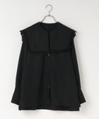 【ローリーズファーム/LOWRYS FARM】のBIGカラーレースブラウス 人気、トレンドファッション・服の通販 founy(ファニー) ファッション Fashion レディースファッション Fashion for Women トップス・カットソー Cut & Sew Tops シャツ・ブラウス・オフィスカジュアル Elegant Blouses & Button-Ups おすすめ Recommended / Our Picks カーディガン Cardigan, Knitwear シンプル Simple, Minimal ジャケット Jacket, Outerwear スクエア Square, Square Shape デニム Denim, Jeans Material ブロード Broadcloth, Fine Cotton レース Lace, Lace Fabric エレガント 上品 Elegant thumbnail ブラック09|ID: prp329100004749156 ipo3291000000034340969