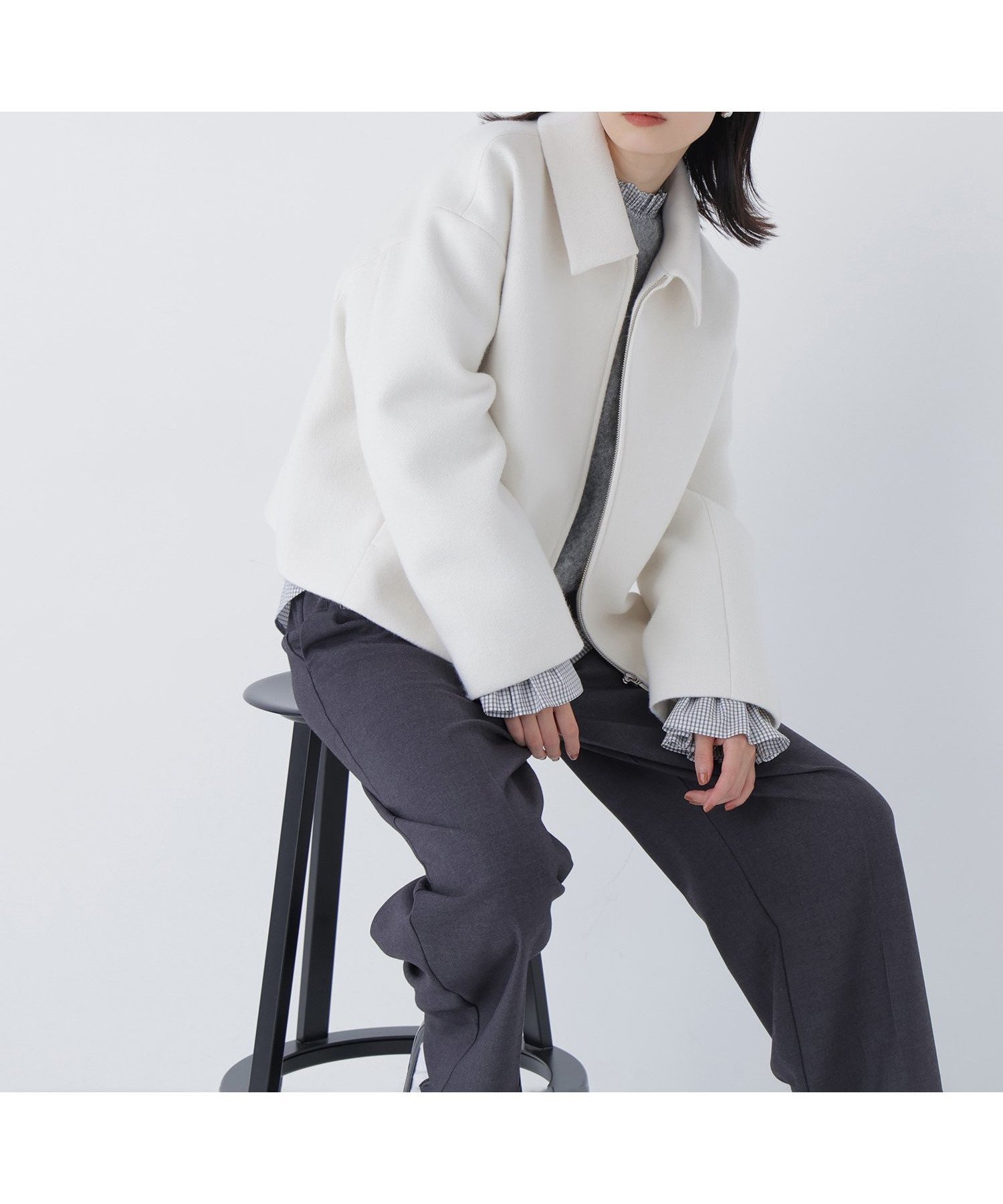 【ナチュラル ビューティー ベーシック/NATURAL BEAUTY BASIC】の朝比奈 彩さんコラボ ステンカラージップブルゾン インテリア・キッズ・メンズ・レディースファッション・服の通販 founy(ファニー) 雑誌掲載アイテム Magazine Picks & Fashion Features ファッション雑誌 Fashion Magazines オッジ Oggi ファッション Fashion レディースファッション Fashion for Women アウター Coat / Outerwear Collection ブルゾンジャケット・スポーティアウター Blouson Jackets ウォーム Warm Fabric コラボ Collaboration, Collab 今季 This Season, Current Season 12月号 December Issue スタイリッシュ Stylish, Fashionable ストレート Straight, Straight Cut 雑誌 Magazine, Fashion Magazine トレンド Trend, Trending Now フォルム Silhouette, Form ブルゾン Blouson, Bomber Jacket ポケット Pocket, Pocket Detail オフホワイト1|ID: prp329100004749159 ipo3291000000034507854