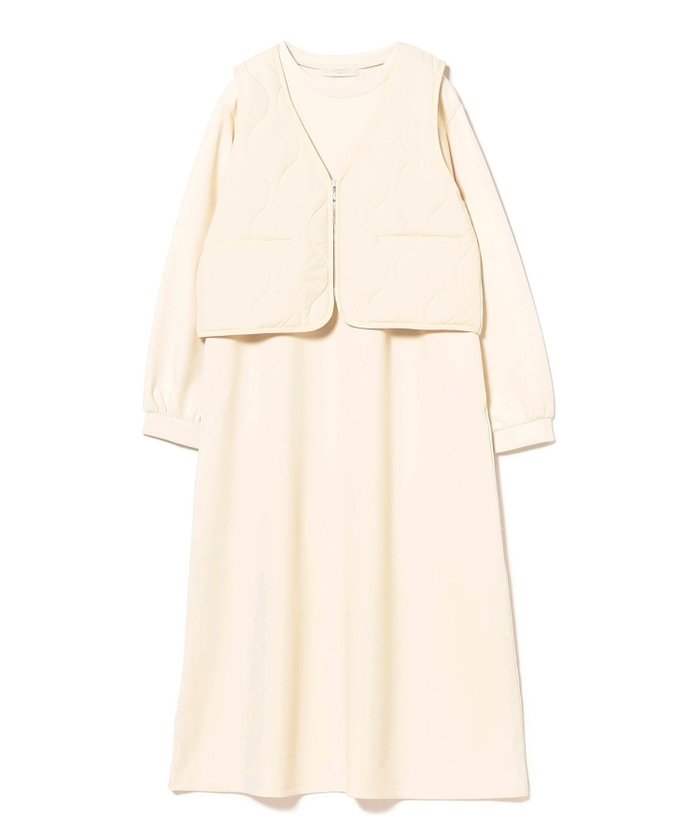 【ビームス ウイメン/BEAMS】のキルト Vネック ベスト * カットソー ワンピース セット インテリア・キッズ・メンズ・レディースファッション・服の通販 founy(ファニー) https://founy.com/ ファッション Fashion レディースファッション Fashion for Women アウター Coat / Outerwear Collection カットソー Cut and Sewn Top キルティング Quilted, Quilting キルト Quilt, Quilted Fabric コンパクト Compact, Small Size ストレート Straight, Straight Cut スポーティ Sporty, Casual Athletic タフタ Taffeta, Structured Fabric ベスト Vest, Waistcoat ベーシック Basic, Essential リラックス Relax, Relaxed Fit 楽ちん Easy Fit, Comfortable 再入荷 Restock / Back in Stock おすすめ Recommended / Our Picks |ID: prp329100004749165 ipo3291000000034487932