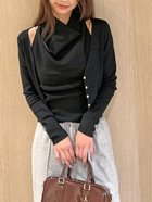 【スナイデル/SNIDEL】のノースリーブニットアンサンブル 人気、トレンドファッション・服の通販 founy(ファニー) ファッション Fashion レディースファッション Fashion for Women トップス・カットソー Cut & Sew Tops ニット Knit Tops & Sweaters アンサンブルニット Knit Ensembles & Twin Sets キャミソール&ノースリーブ Camisoles & Sleeveless Tops アンサンブル Ensemble Set エレガント 上品 Elegant カーディガン Cardigan, Knitwear コンパクト Compact, Small Size スマート Smart, Elegant トレンド Trend, Trending Now ドレープ Drape, Draping Fabric ノースリーブ Sleeveless, No-Sleeve フロント Front, Front Design おすすめ Recommended / Our Picks thumbnail BLK[009]|ID: prp329100004749174 ipo3291000000034341129