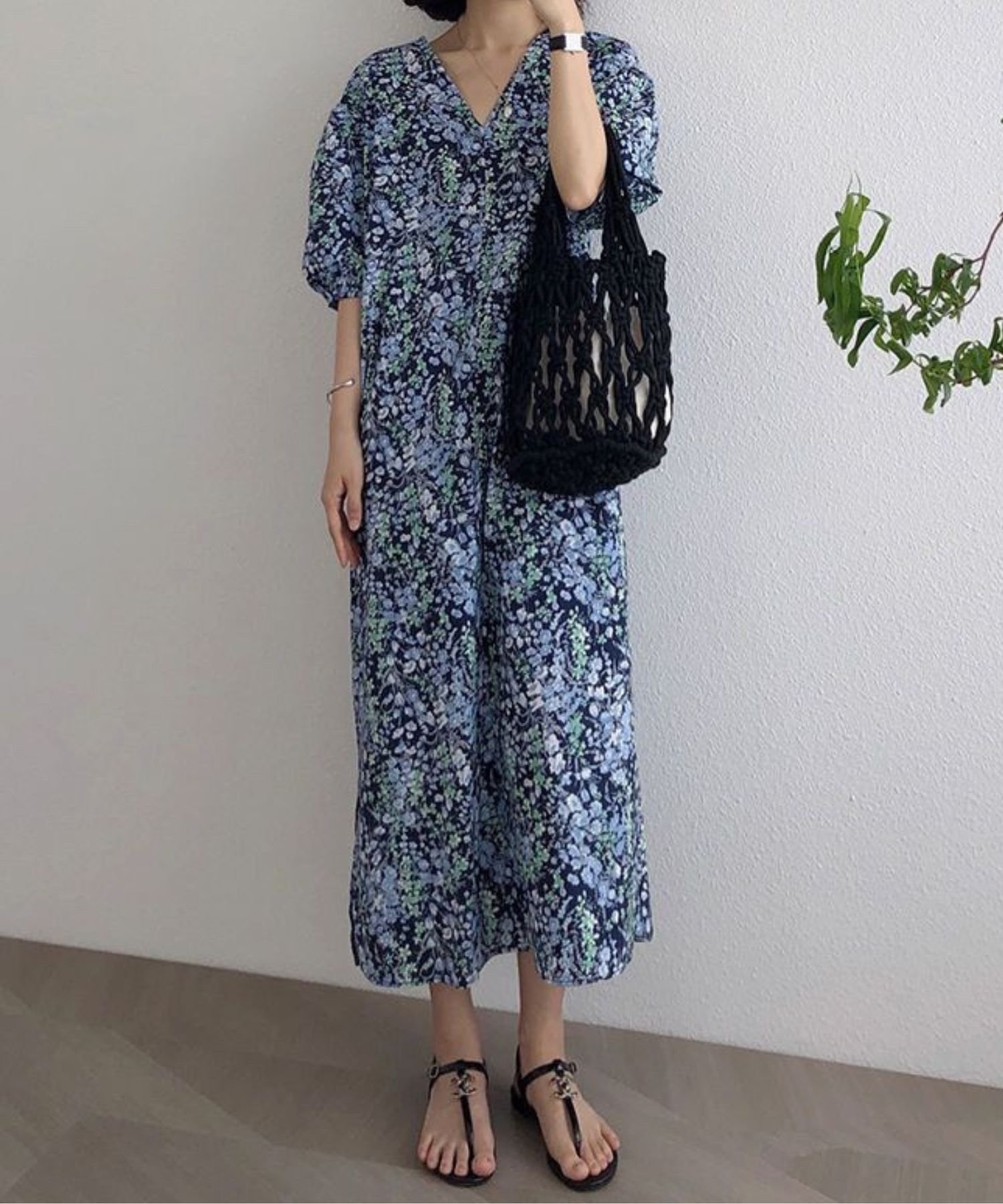 【スピーガ/SPIGA】の小花プリントVネックボリュームパフワンピース 人気、トレンドファッション・服の通販 founy(ファニー) 　ファッション　Fashion　レディースファッション　Fashion for Women　ワンピース　Dresses　プリント　Print, Printed Pattern　 other-1|ID: prp329100004749180 ipo3291000000034588839