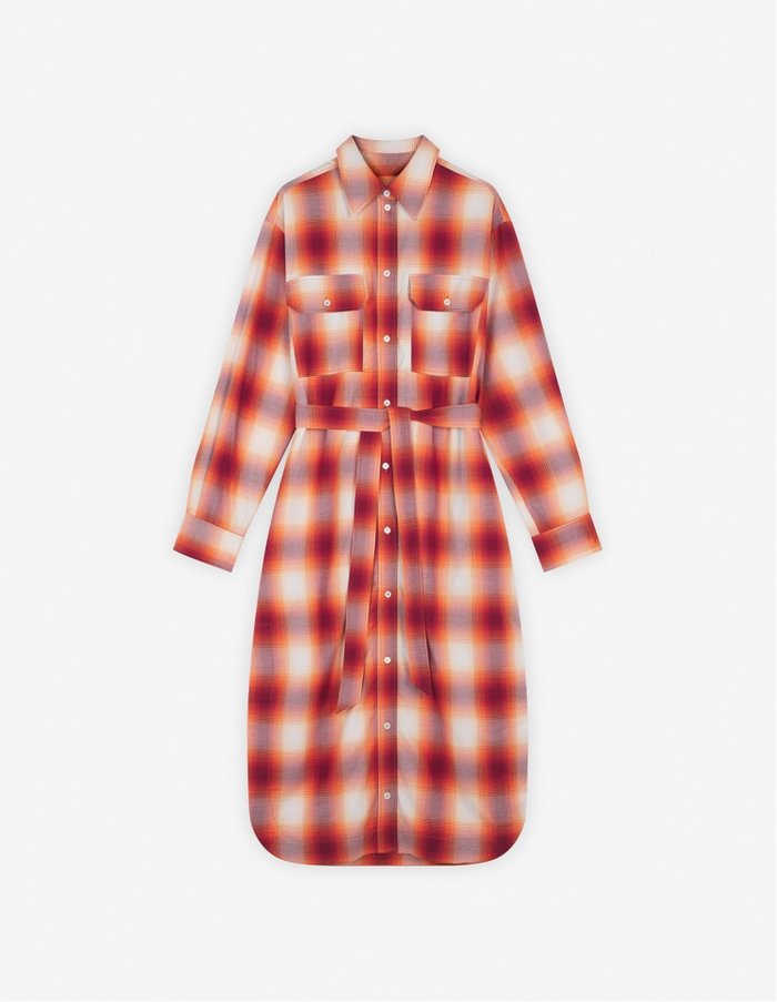 【その他のブランド/Other】の【公式】Maison Kitsune OVERSIZE SHIRT DRESS インテリア・キッズ・メンズ・レディースファッション・服の通販 founy(ファニー) https://founy.com/ ファッション Fashion レディースファッション Fashion for Women トップス・カットソー Cut & Sew Tops シャツ・ブラウス・オフィスカジュアル Elegant Blouses & Button-Ups ワンピース Dresses フォーマル・パーティードレス・結婚式用ドレス Elegant & Casual Dresses カフス Cuff Design グラデーション Gradient, Ombre ストレート Straight, Straight Cut チェック Check, Plaid, Tartan 長袖 Long Sleeve, Full Sleeve パッチ Patch, Appliqué フラップ Flap, Flap Pocket ポケット Pocket, Pocket Detail ループ Loop, Loop Knit |ID: prp329100004749238 ipo3291000000034341472
