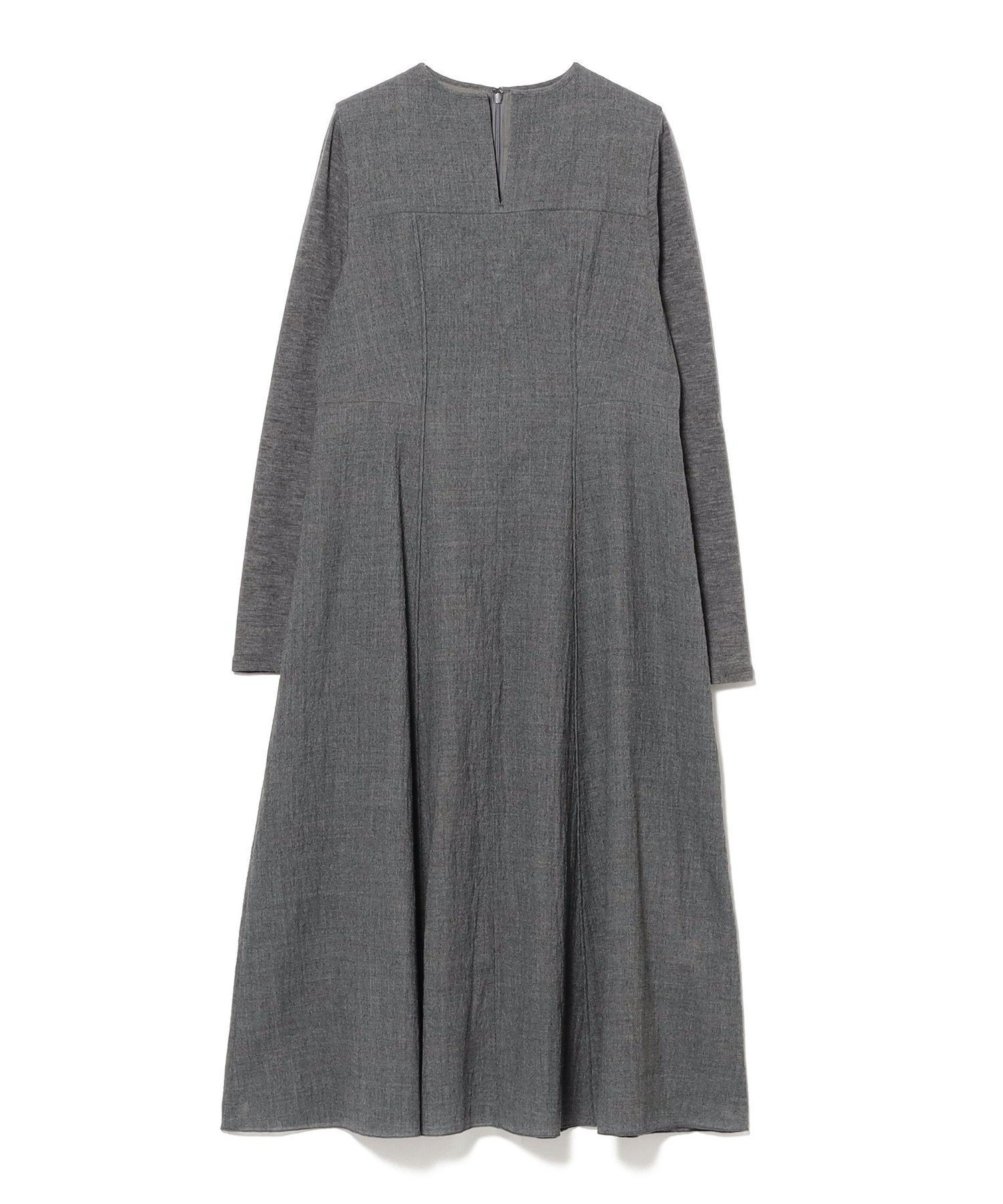 【デミルクス ビームス/Demi-Luxe BEAMS】のAK+1 / ドッキング ワンピース インテリア・キッズ・メンズ・レディースファッション・服の通販 founy(ファニー)  ファッション Fashion レディースファッション Fashion for Women ワンピース Dresses インナー Innerwear エレガント 上品 Elegant ストール Stole, Wrap タートルネック Turtleneck, High Neck ドッキング Docking, Mixed Material フレア Flare, Flared ロング Long, Long-Length GREY|ID: prp329100004749250 ipo3291000000034341519