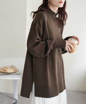 【ディスコート/Discoat】の【WEB限定】パネルボーダーニットプルオーバー 人気、トレンドファッション・服の通販 founy(ファニー) ファッション Fashion レディースファッション Fashion for Women トップス・カットソー Cut & Sew Tops ニット Knit Tops & Sweaters カジュアルプルオーバー・ニットトップス Pullovers & Knit Tops / Casual Pullovers シンプル Simple, Minimal スリット Slit, Slit Detail ハイネック High Neck, Mock Neck ボーダー Border, Stripe 人気 Popular, Best Seller 無地 Plain, Solid Color |ID:prp329100004749253