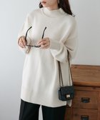 【ディスコート/Discoat】の【WEB限定】パネルボーダーニットプルオーバー 人気、トレンドファッション・服の通販 founy(ファニー) ファッション Fashion レディースファッション Fashion for Women トップス・カットソー Cut & Sew Tops ニット Knit Tops & Sweaters カジュアルプルオーバー・ニットトップス Pullovers & Knit Tops / Casual Pullovers シンプル Simple, Minimal スリット Slit, Slit Detail ハイネック High Neck, Mock Neck ボーダー Border, Stripe 人気 Popular, Best Seller 無地 Plain, Solid Color thumbnail アイボリー|ID: prp329100004749253 ipo3291000000034438654