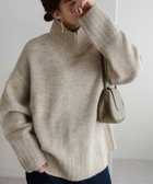 【ディスコート/Discoat】の【新色追加!/WEB限定】ハイネックワイドリブニット 人気、トレンドファッション・服の通販 founy(ファニー) ファッション Fashion レディースファッション Fashion for Women トップス・カットソー Cut & Sew Tops ニット Knit Tops & Sweaters ハイネック High Neck, Mock Neck フィット Fit, Slim Fit ワイドリブ Wide Rib, Wide Ribbed Knit thumbnail ライトベージュ|ID: prp329100004749257 ipo3291000000034471408