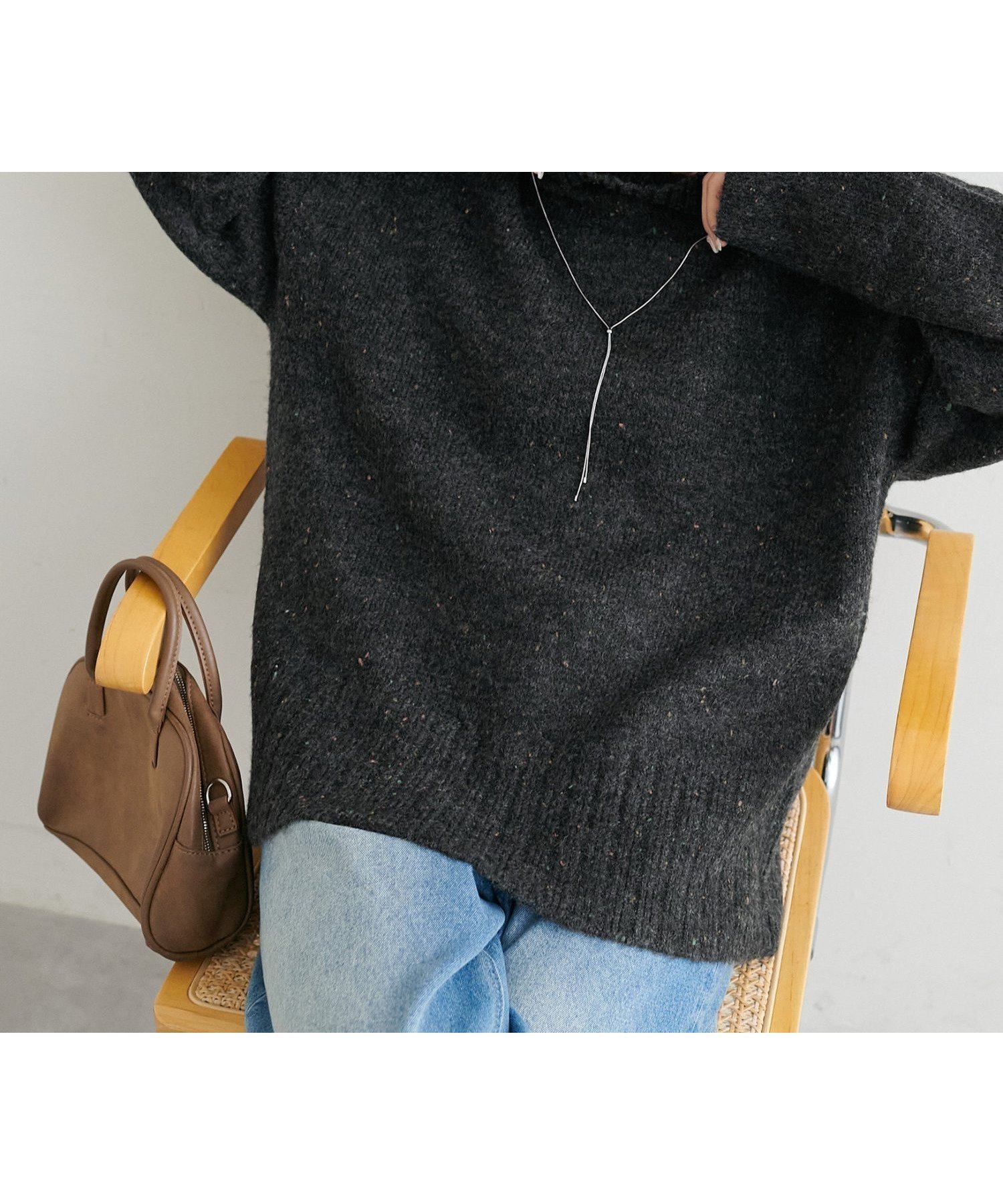 【ディスコート/Discoat】の【新色追加!/WEB限定】ハイネックワイドリブニット インテリア・キッズ・メンズ・レディースファッション・服の通販 founy(ファニー) ファッション Fashion レディースファッション Fashion for Women トップス・カットソー Cut & Sew Tops ニット Knit Tops & Sweaters ハイネック High Neck, Mock Neck フィット Fit, Slim Fit ワイドリブ Wide Rib, Wide Ribbed Knit チャコールグレー|ID: prp329100004749257 ipo3291000000034471414