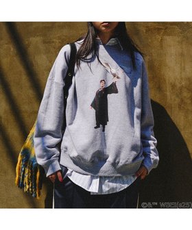 【ローズバッド/ROSE BUD】のCOLSUN/HARRY HEDWIG SWEATSHIRTS 人気、トレンドファッション・服の通販 founy(ファニー) ファッション Fashion レディースファッション Fashion for Women トップス・カットソー Cut & Sew Tops シャツ・ブラウス・オフィスカジュアル Elegant Blouses & Button-Ups レディースパーカー・カジュアルフーディー Casual Hoodies & Sweatshirts ロングTシャツ・Tシャツ Longline T-Shirts & Tees スウェット・クルーネックトップス Sweatshirts & Crewnecks / Relaxed Fit Sweat Tops スウェット / スエット Sweatshirt, Sweatwear トレンド Trend, Trending Now プリント Print, Printed Pattern ボックス Boxy, Box Shape |ID:prp329100004749267