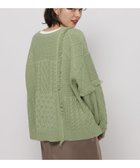 【ニコアンド/niko and】のケーブルフリンジニットプルオーバー 人気、トレンドファッション・服の通販 founy(ファニー) ファッション Fashion レディースファッション Fashion for Women トップス・カットソー Cut & Sew Tops ニット Knit Tops & Sweaters カジュアルプルオーバー・ニットトップス Pullovers & Knit Tops / Casual Pullovers おすすめ Recommended / Our Picks アクリル Acrylic Material インナー Innerwear クラシック Classic, Timeless Style タートルネック Turtleneck, High Neck デコルテ Décolleté, Neckline フリンジ Fringe, Tassel フレア Flare, Flared プリーツ Pleats, Pleated ロング Long, Long-Length 無地 Plain, Solid Color 秋 Autumn A/W・秋冬 Autumn/Winter thumbnail セージ|ID: prp329100004749324 ipo3291000000034477786