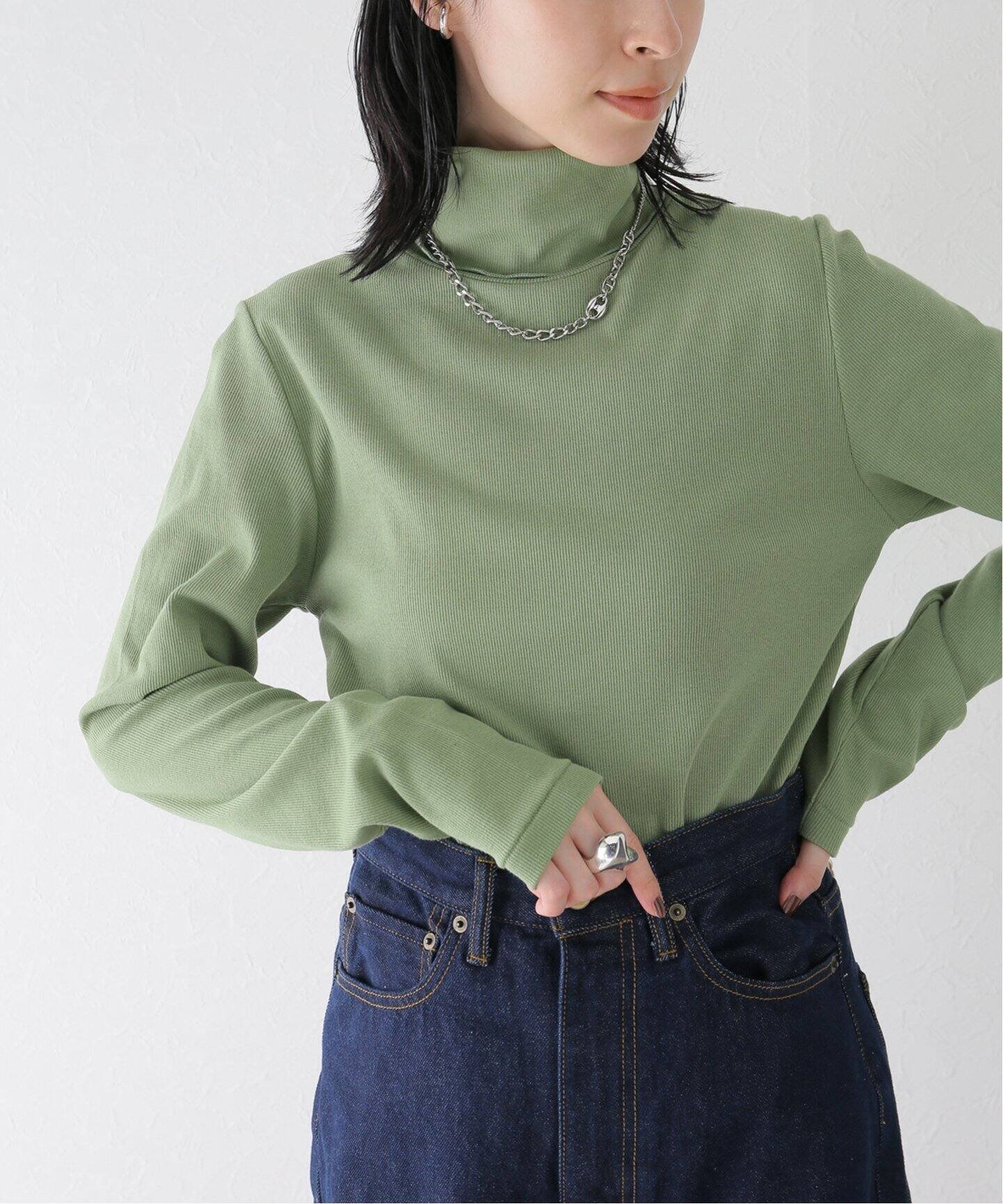 【ジャーナルスタンダード/JOURNAL STANDARD】の《追加3》ベアテレコタートルプルオーバー インテリア・キッズ・メンズ・レディースファッション・服の通販 founy(ファニー)  ファッション Fashion レディースファッション Fashion for Women トップス・カットソー Cut & Sew Tops カジュアルプルオーバー・ニットトップス Pullovers & Knit Tops / Casual Pullovers 2023年 2023 2023-2024秋冬・A/W Autumn/Winter 2023–24 AW23–24 インナー Innerwear ジャケット Jacket, Outerwear ストレッチ Stretch, Stretchy Fabric タートルネック Turtleneck, High Neck テレコ Ribbed, Rib Stitch フィット Fit, Slim Fit ボーダー Border, Stripe 別注 Limited Edition, Custom Order グリーン|ID: prp329100004749341 ipo3291000000034342095