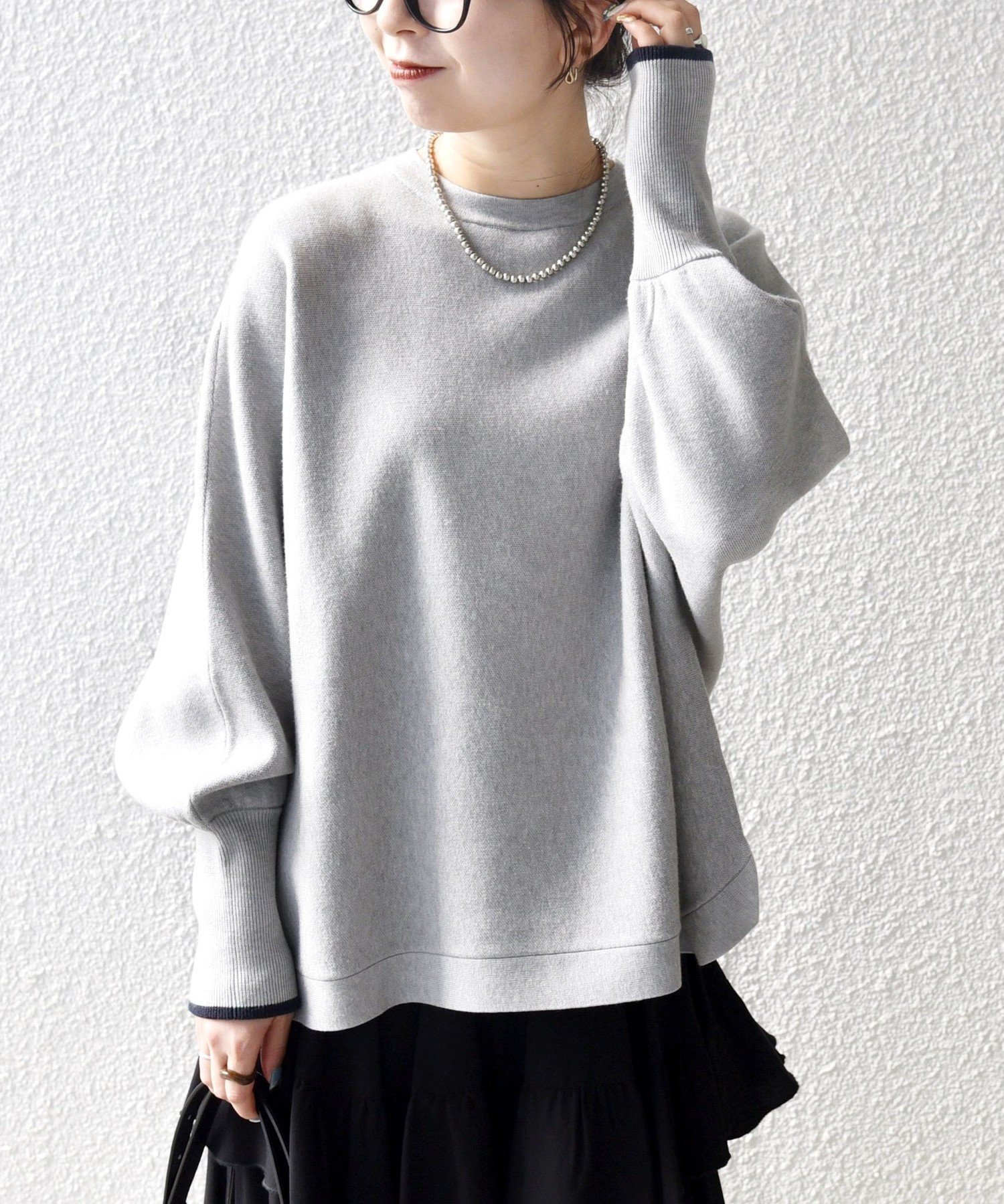 【シップス フォー ウィメン/SHIPS】のSHIPS any 手洗い可能 ダブルフェイス ボリュームスリーブ ニット プルオーバー 人気、トレンドファッション・服の通販 founy(ファニー) ファッション Fashion レディースファッション Fashion for Women トップス・カットソー Cut & Sew Tops ニット Knit Tops & Sweaters カジュアルプルオーバー・ニットトップス Pullovers & Knit Tops / Casual Pullovers ボリューム袖・フリルスリーブブラウス Voluminous & Ruffle Sleeves / Puffy Sleeve Tops 洗える Machine Washable スウェット / スエット Sweatshirt, Sweatwear スリーブ Sleeve, Long Sleeve / Short Sleeve ダブル Double, Double-Breasted バランス Balance, Style Balance フェイス Face, Facial Design フェミニン Feminine, Girly おすすめ Recommended / Our Picks 2025年 2025 2025-2026秋冬・A/W Autumn/Winter 2025–26 AW25–26 other-1|ID: prp329100004749361 ipo3291000000034504500