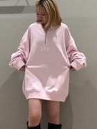 【ギャップ/GAP】のGAP アーチロゴ ハーフジップスウェット・トレーナー(ユニセックス) 人気、トレンドファッション・服の通販 founy(ファニー) ファッション Fashion レディースファッション Fashion for Women トップス・カットソー Cut & Sew Tops レディースパーカー・カジュアルフーディー Casual Hoodies & Sweatshirts スウェット・クルーネックトップス Sweatshirts & Crewnecks / Relaxed Fit Sweat Tops ストレート Straight, Straight Cut トレーナー Sweatshirt, Trainer フィット Fit, Slim Fit モックネック Mock Neck, Short Turtleneck リラックス Relax, Relaxed Fit 長袖 Long Sleeve, Full Sleeve thumbnail LIGHT_PEONY|ID: prp329100004749368 ipo3291000000034342256