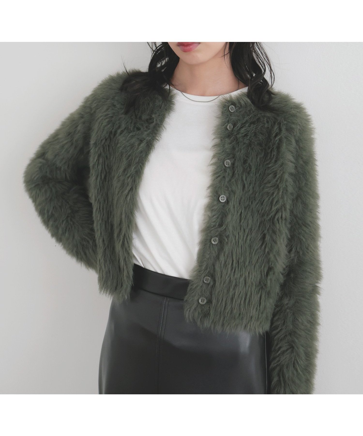 【リアン/Lian】のフェザーニットカーディガン インテリア・キッズ・メンズ・レディースファッション・服の通販 founy(ファニー) 　ファッション　Fashion　レディースファッション　Fashion for Women　トップス・カットソー　Cut & Sew Tops　ニット　Knit Tops & Sweaters　カーディガン・羽織り　Layered Style Cardigans　エレガント 上品　Elegant　カーキ|ID: prp329100004749406 ipo3291000000034728273