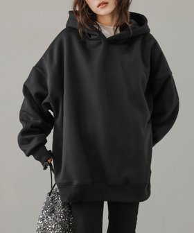 【ラジュール/Lajour】のビッグシルエットフーディープルオーバー 人気、トレンドファッション・服の通販 founy(ファニー) ファッション Fashion レディースファッション Fashion for Women トップス・カットソー Cut & Sew Tops カジュアルプルオーバー・ニットトップス Pullovers & Knit Tops / Casual Pullovers ショルダー Shoulder, Shoulder Strap シンプル Simple, Minimal スウェット / スエット Sweatshirt, Sweatwear ドロップ Drop Shoulder, Dropped Style 防寒 Cold Protection, Winter-Ready |ID:prp329100004749435
