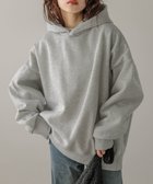 【ラジュール/Lajour】のビッグシルエットフーディープルオーバー グレー|ID: prp329100004749435 ipo3291000000034776438