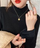 【ミニミニストア/miniministore】の裏起毛ニットトップス レディース 暖かい ブラック|ID: prp329100004749450 ipo3291000000034342834