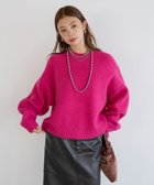 【ベイフロー/BAYFLOW】の≪完売カラー・新色追加 ≫ もっちりした肌触り コンフォートブークレニットプルオーバー 人気、トレンドファッション・服の通販 founy(ファニー) ファッション Fashion レディースファッション Fashion for Women トップス・カットソー Cut & Sew Tops ニット Knit Tops & Sweaters カジュアルプルオーバー・ニットトップス Pullovers & Knit Tops / Casual Pullovers スリット Slit, Slit Detail センター Center, Center Line バランス Balance, Style Balance ワンポイント One Point, Statement Accent おすすめ Recommended / Our Picks thumbnail ピンク20|ID: prp329100004749451 ipo3291000000034861382