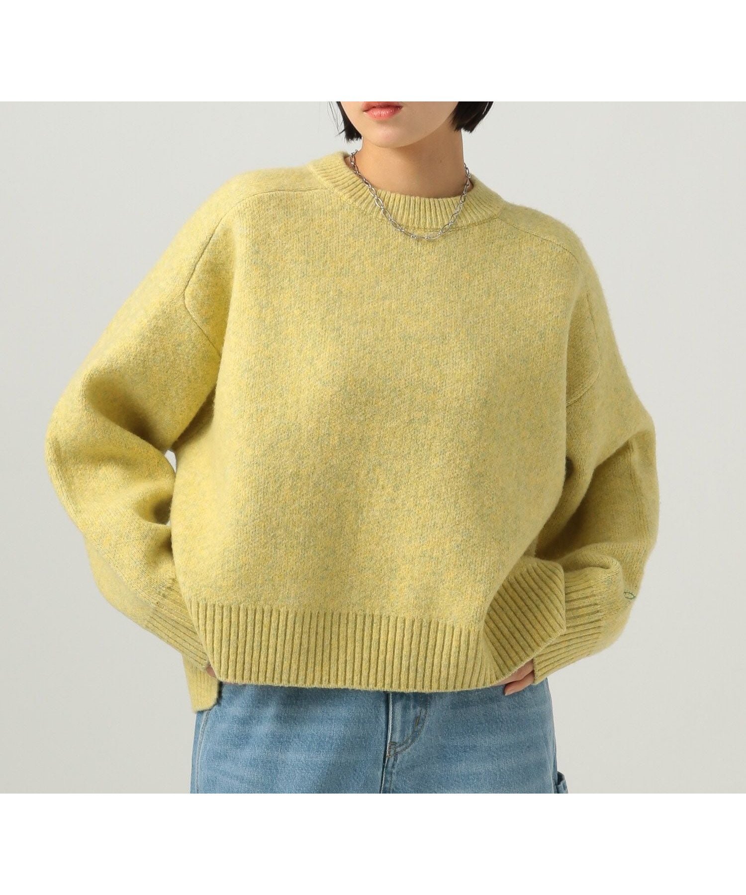 【ベイフロー/BAYFLOW】の≪完売カラー・新色追加 ≫ もっちりした肌触り コンフォートブークレニットプルオーバー インテリア・キッズ・メンズ・レディースファッション・服の通販 founy(ファニー) ファッション Fashion レディースファッション Fashion for Women トップス・カットソー Cut & Sew Tops ニット Knit Tops & Sweaters カジュアルプルオーバー・ニットトップス Pullovers & Knit Tops / Casual Pullovers スリット Slit, Slit Detail センター Center, Center Line バランス Balance, Style Balance ワンポイント One Point, Statement Accent おすすめ Recommended / Our Picks イエロー60|ID: prp329100004749451 ipo3291000000034861385