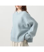 【ベイフロー/BAYFLOW】の≪完売カラー・新色追加 ≫ もっちりした肌触り コンフォートブークレニットプルオーバー 人気、トレンドファッション・服の通販 founy(ファニー) ファッション Fashion レディースファッション Fashion for Women トップス・カットソー Cut & Sew Tops ニット Knit Tops & Sweaters カジュアルプルオーバー・ニットトップス Pullovers & Knit Tops / Casual Pullovers スリット Slit, Slit Detail センター Center, Center Line バランス Balance, Style Balance ワンポイント One Point, Statement Accent おすすめ Recommended / Our Picks thumbnail 【WEB限定】ライトブルー82|ID: prp329100004749451 ipo3291000000034861389