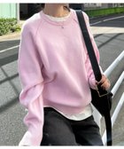 【ラナン/Ranan】のRanan/機能付!スウェットライクニット 人気、トレンドファッション・服の通販 founy(ファニー) ファッション Fashion レディースファッション Fashion for Women トップス・カットソー Cut & Sew Tops ニット Knit Tops & Sweaters レディースパーカー・カジュアルフーディー Casual Hoodies & Sweatshirts スウェット・クルーネックトップス Sweatshirts & Crewnecks / Relaxed Fit Sweat Tops 春 Spring 洗える Machine Washable カーゴパンツ Cargo Pants, Utility Pants 切替 Switching, Contrast Panel スウェット / スエット Sweatshirt, Sweatwear スラックス Slacks, Dress Pants タイトスカート Pencil Skirt, Tight Skirt デニム Denim, Jeans Material トレンド Trend, Trending Now 定番 Standard, Basic Item ボトム Bottoms, Lower Wear ポケット Pocket, Pocket Detail A/W・秋冬 Autumn/Winter thumbnail ピンク|ID: prp329100004749459 ipo3291000000034976912